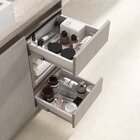 Armário De Banheiro 100cm Malba Sem Cuba Barrique/argento