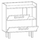 Armário De Banheiro 3 Portas 1 Nicho Com Espelho Branco Cnj10