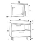 Armário De Banheiro 3 Portas 1 Nicho Com Espelho Branco Cnj10