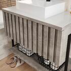 Armário De Banheiro 60 Cm Metalon Havai Mgm Móveis Cimento