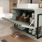 Armário De Banheiro 60 Cm Metalon Havai Mgm Móveis Pistache