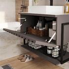 Armário De Banheiro 80 Cm Metalon Havai Mgm Móveis Titanio