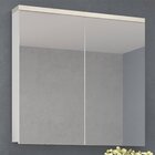 Armário De Banheiro 90cm 02 Portas Ref 910 Branco/arenito