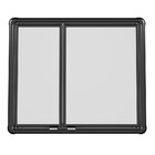 Armário De Banheiro Alumínio Sobrepor Lbp16s Preto Astra