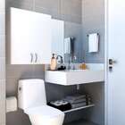 Armário De Banheiro Arya 2 Pt Branco