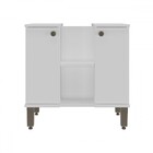 Armário De Banheiro Elly 2 Portas Branco - Pnr Móveis