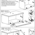 Armário De Banheiro Frise C/ Cuba Cimento Montado Mdf 80cm Mg