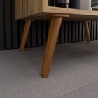 Armário De Banheiro Gael 2 Gavetas 1 Nicho Nogal/branco - Móv