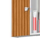 Armário De Banheiro Gênova Branco E Marrom