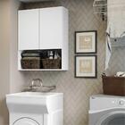 Armário De Banheiro/lavanderia Com 02 Portas Multimóveis Bran