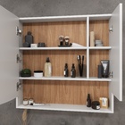 Armário De Banheiro Lille 2 Portas 2 Gavetas Branco/tauari -