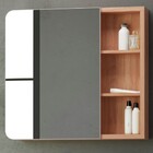 Armário De Banheiro Madri 1 Porta Com Espelho Branco/tauari -