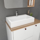 Armário De Banheiro Madri 2 Portas 3 Gavetas Branco/tauari -