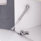 Armário De Banheiro Nordic 1 Porta 1 Gaveta Argento/branco -