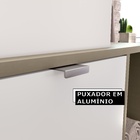 Armário De Banheiro Nordic 1 Porta 1 Gaveta Com Espelho E Cub