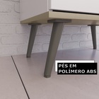 Armário De Banheiro Nordic 1 Porta 1 Gaveta Com Espelho E Cub