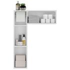 Armário De Banheiro Para Vaso Sanitário Com Suporte Para Pape