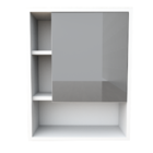 Armário De Banheiro Slim Com Espelho - Branco