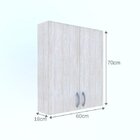 Armário De Banheiro Suspenso 2 Portas Arya  Branco Geneve