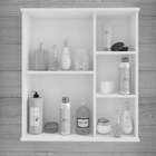 Armário De Banheiro Treviso Com Espelho 1 Pt Amêndoa