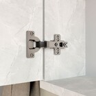 Armário De Banheiro Valencia 2 Portas Cristal - Móveis Bosi