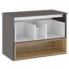 Armário De Banheiro Vicenza 1 Gaveta 100% Mdf Magneto/cosmopo