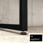 Armário De Banheiro Vicenza 1 Gaveta 100% Mdf Preto/magneto/c