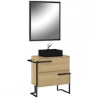 Armário De Banheiro Viso 3 Gavetas 100% Mdf Tea 512120 - Móve