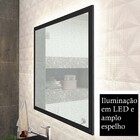 Armário De Banheiro Viso 3 Gavetas 100% Mdf Tea 512125 - Móve