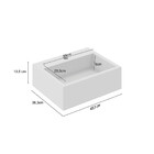 Armário De Banheiro Viso 3 Gavetas 100% Mdf Tea 512125 - Móve