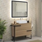 Armário De Banheiro Viso 3 Gavetas 100% Mdf Tea 512127 - Móve