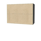 Armário de Canto Aéreo Spring Preto Politorno