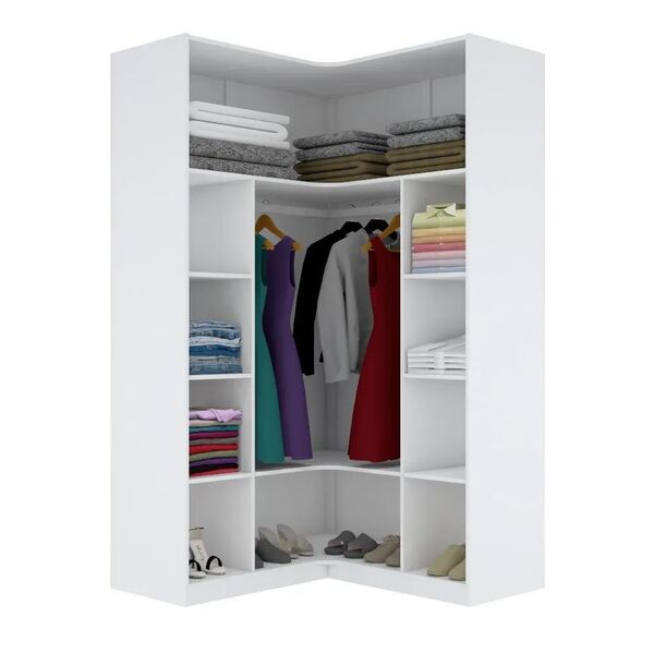 Armário De Canto Closet M101.2021.b (casa, Quarto)