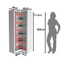 Armário De Canto Para Escritório Tecno Mobili Me4132