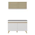 Armário De Compacta 2 Peças  Veneza Multimóveis Mp2140.156 Br