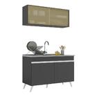 Armário De Compacta 2 Peças Veneza Multimóveis Mp2140.898 Pre