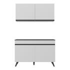 Armário De Compacta 2 Peças Veneza Multimóveis Mp2141.964 Bra