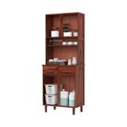 Armário De Cozinha 04 Portas 02 Gavetas Madeira Maçica Pinus