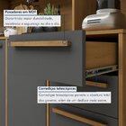 Armário De Cozinha 11 Portas 2 Gavetas Agata Cinamomo/grafite