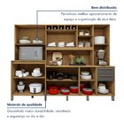 Armário De Cozinha 11 Portas 2 Gavetas Agata Cinamomo/grafite