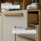 Armário De Cozinha 11 Portas 2 Gavetas Agata Cinamomo/off Whi