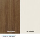 Armário De Cozinha 140cm 6 Portas 2 Gavetas Diana Luciane Móv