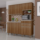 Armário De Cozinha 160cm 6 Portas 2 Gavetas Diana Luciane Móv