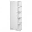 Armário De Cozinha 1 Porta 8 Prateleiras Branco Bs 118 - Brv