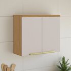 Armário De Cozinha 2 Portas 80cm 100% Mdf Dobradiças Slow Mot