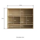 Armário de Cozinha 2 Portas (120 cm) Paris Casamia - Louro Fr