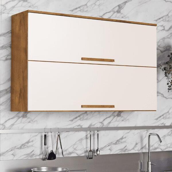 Armário De Cozinha 2 Portas Basculante 1,20m