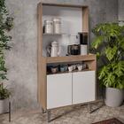 Armário De Cozinha 2 Portas Cantinho Do Café 70cm Bella M24 F