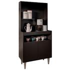 Armário De Cozinha 2 Portas Cantinho Do Café 70cm Bella M24 P