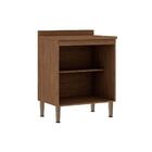 Armário De Cozinha 2 Portas Ebano Fosco/off White Fosco 1304m